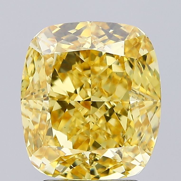 2.84 Carat Cushion Shaped, Excellent Cut, VVS2 Clarity, IGI Certified Lab Grown Diamond