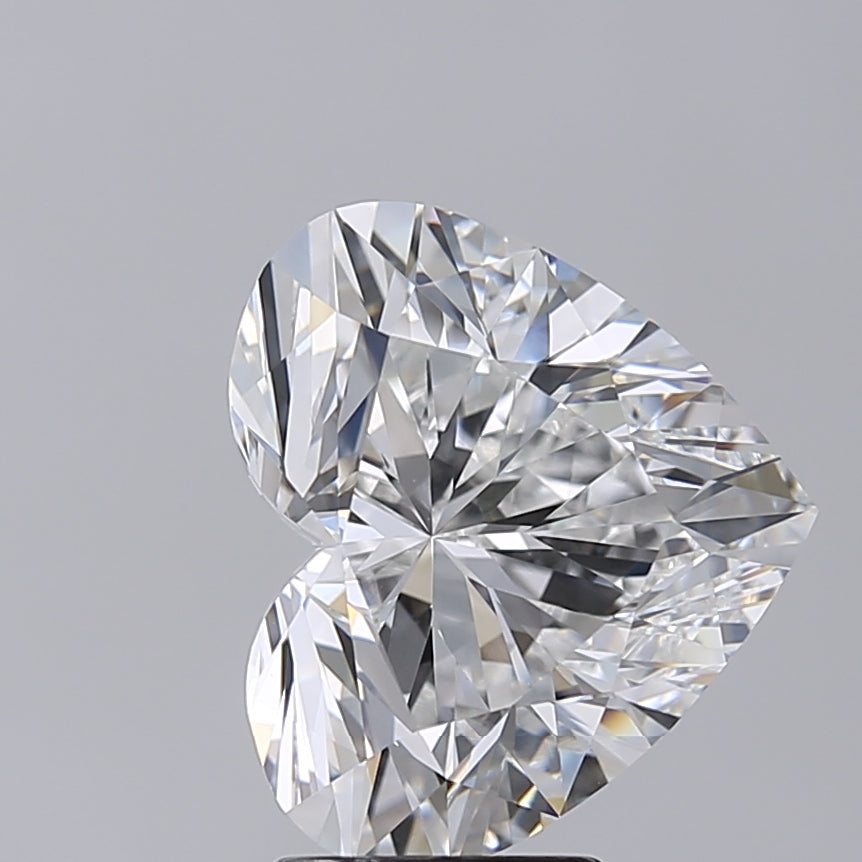 5.00 Carat Heart Shaped, Very Good Cut, E Color, VVS2 Clarity, IGI Certified Lab Grown Diamond