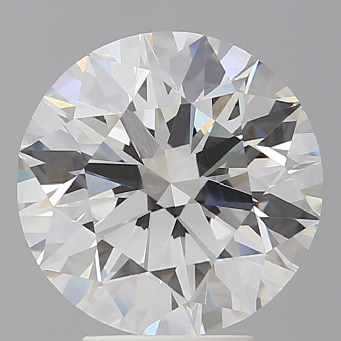 4.57 Carat Round Shaped, Ideal Cut, F Color, VVS2 Clarity, IGI Certified Lab Grown Diamond