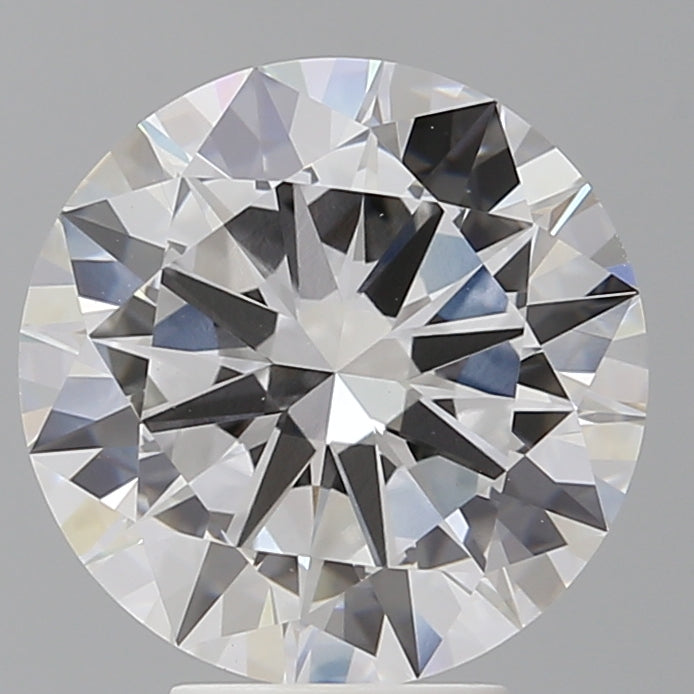 5.06 Carat Round Shaped, Excellent Cut, E Color, VVS2 Clarity, IGI Certified Lab Grown Diamond