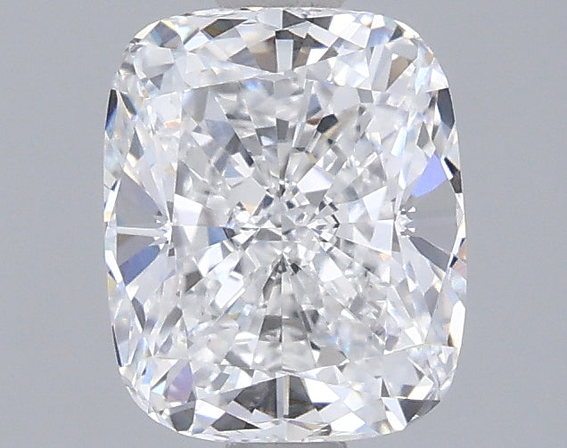 1.58 Carat Cushion Shaped, Ideal Cut, D Color, VS1 Clarity, IGI Certified Lab Grown Diamond