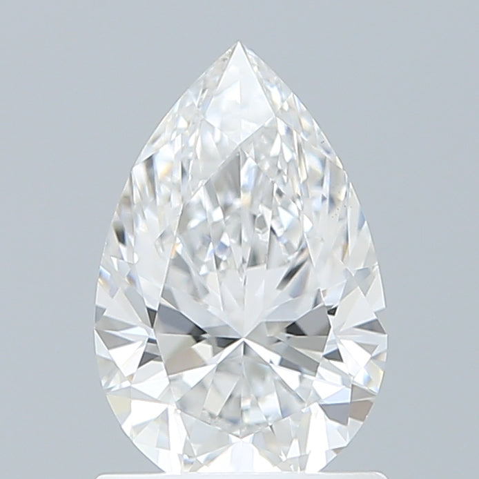 1.18 Carat Pear Shaped, Ideal Cut, D Color, VS1 Clarity, IGI Certified Lab Grown Diamond