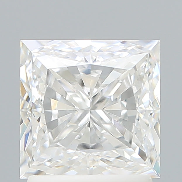 1.84 Carat Princess Shaped, Very Good Cut, E Color, VVS2 Clarity, IGI Certified Lab Grown Diamond