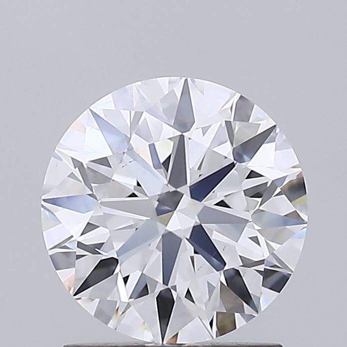 1.51 Carat Round Shaped, Ideal Cut, D Color, VS2 Clarity, IGI Certified Lab Grown Diamond