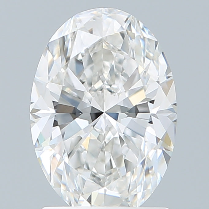 1.76 Carat Oval Shaped, Excellent Cut, E Color, VVS2 Clarity, IGI Certified Lab Grown Diamond