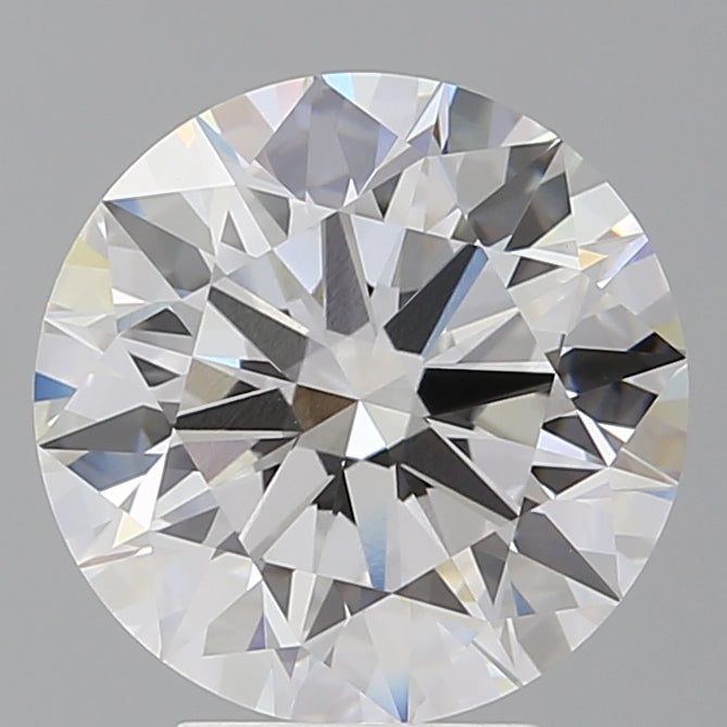 4.59 Carat Round Shaped, Ideal Cut, E Color, VVS2 Clarity, IGI Certified Lab Grown Diamond