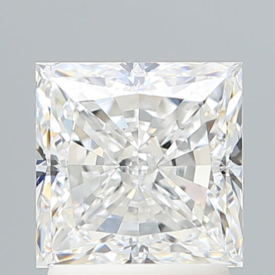 2.19 Carat Princess Shaped, Ideal Cut, E Color, VS1 Clarity, IGI Certified Lab Grown Diamond