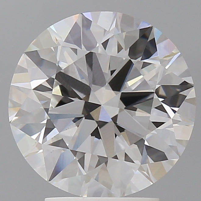 3.52 Carat Round Shaped, Ideal Cut, E Color, VS1 Clarity, IGI Certified Lab Grown Diamond