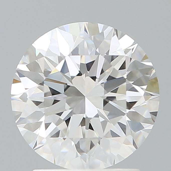 2.18 Carat Round Shaped, Excellent Cut, D Color, VVS2 Clarity, IGI Certified Lab Grown Diamond