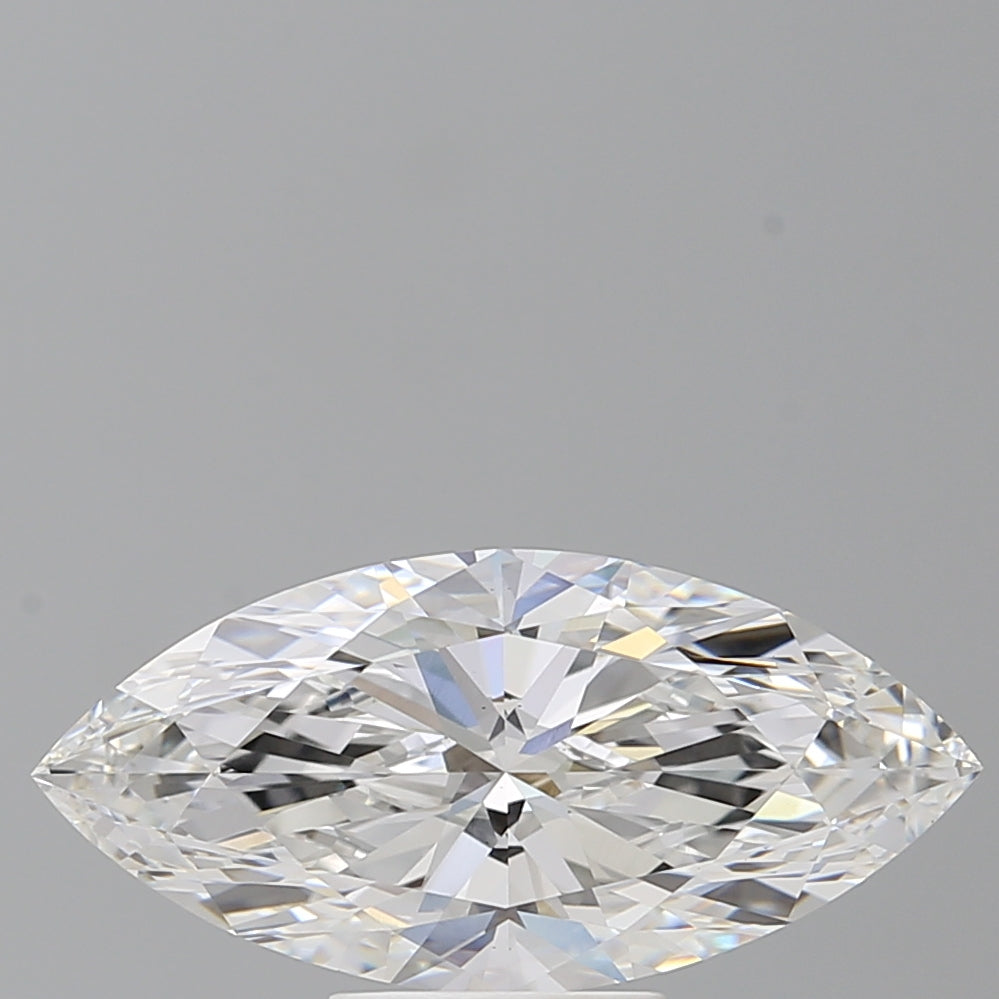 3.60 Carat Marquise Shaped, Ideal Cut, E Color, VS1 Clarity, IGI Certified Lab Grown Diamond