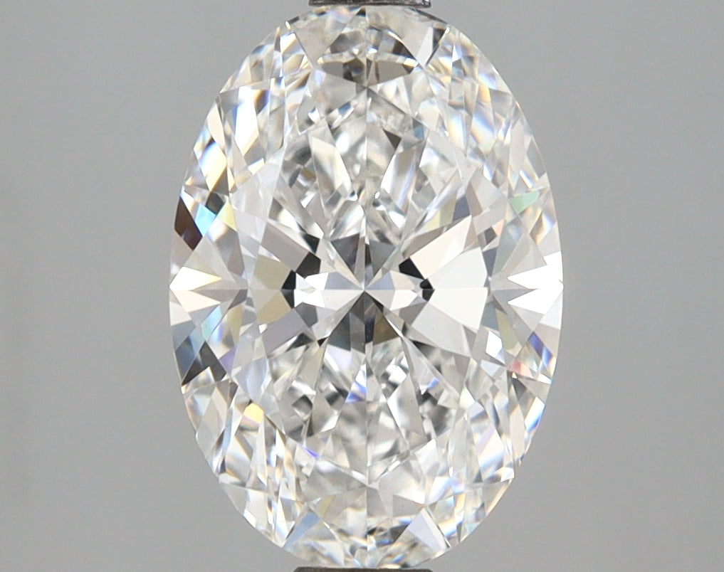 2.57 Carat Oval Shaped, Ideal Cut, E Color, VVS2 Clarity, IGI Certified Lab Grown Diamond