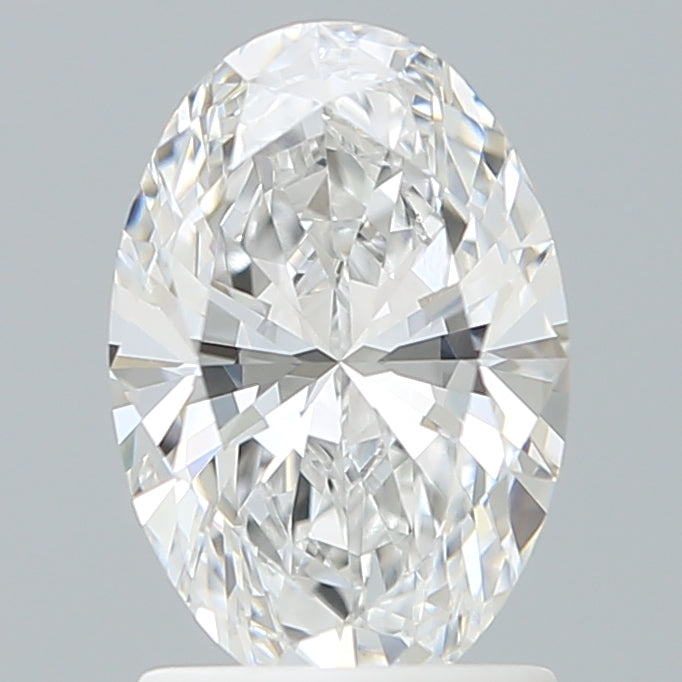 1.59 Carat Oval Shaped, Ideal Cut, E Color, VVS2 Clarity, IGI Certified Lab Grown Diamond