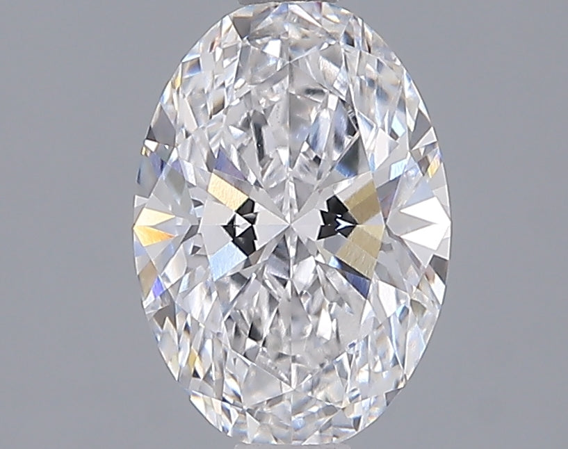 1.52 Carat Oval Shaped, Ideal Cut, D Color, VS1 Clarity, IGI Certified Lab Grown Diamond
