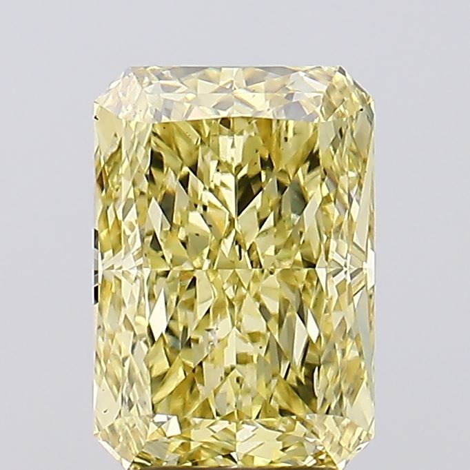 3.87 Carat Radiant Shaped, Ideal Cut, SI1 Clarity, IGI Certified Lab Grown Diamond
