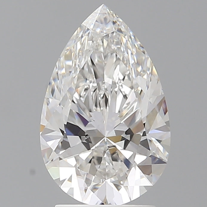2.60 Carat Pear Shaped, Ideal Cut, E Color, VVS2 Clarity, IGI Certified Lab Grown Diamond