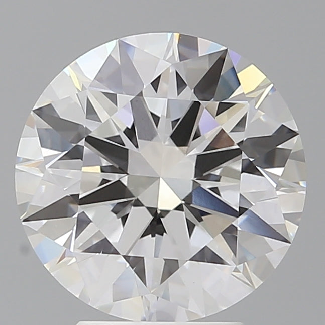 4.01 Carat Round Shaped, Ideal Cut, E Color, VVS2 Clarity, IGI Certified Lab Grown Diamond