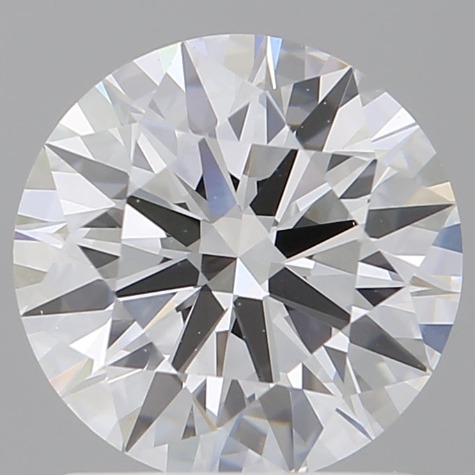 1.51 Carat Round Shaped, Ideal Cut, D Color, VVS2 Clarity, IGI Certified Lab Grown Diamond