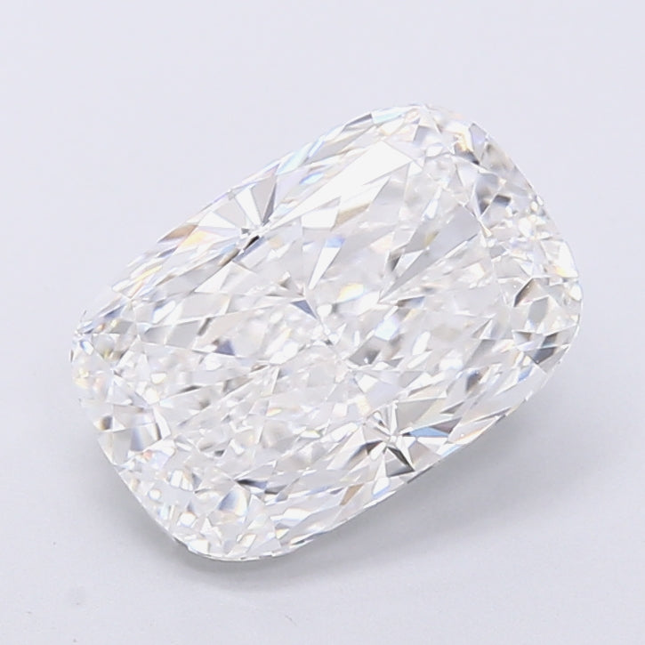 3.05 Carat Cushion Shaped, Very Good Cut, E Color, VVS2 Clarity, IGI Certified Lab Grown Diamond