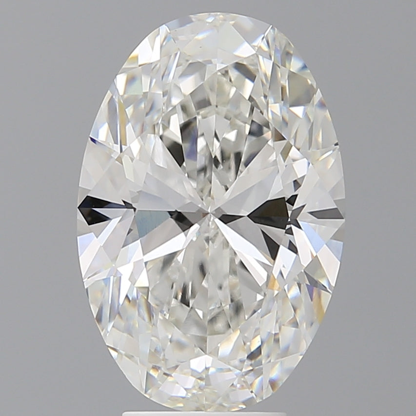 5.52 Carat Oval Shaped, Ideal Cut, F Color, VVS2 Clarity, IGI Certified Lab Grown Diamond