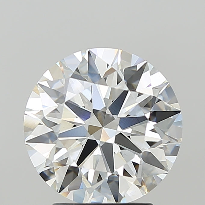 3.09 Carat Round Shaped, Ideal Cut, F Color, VS1 Clarity, IGI Certified Lab Grown Diamond