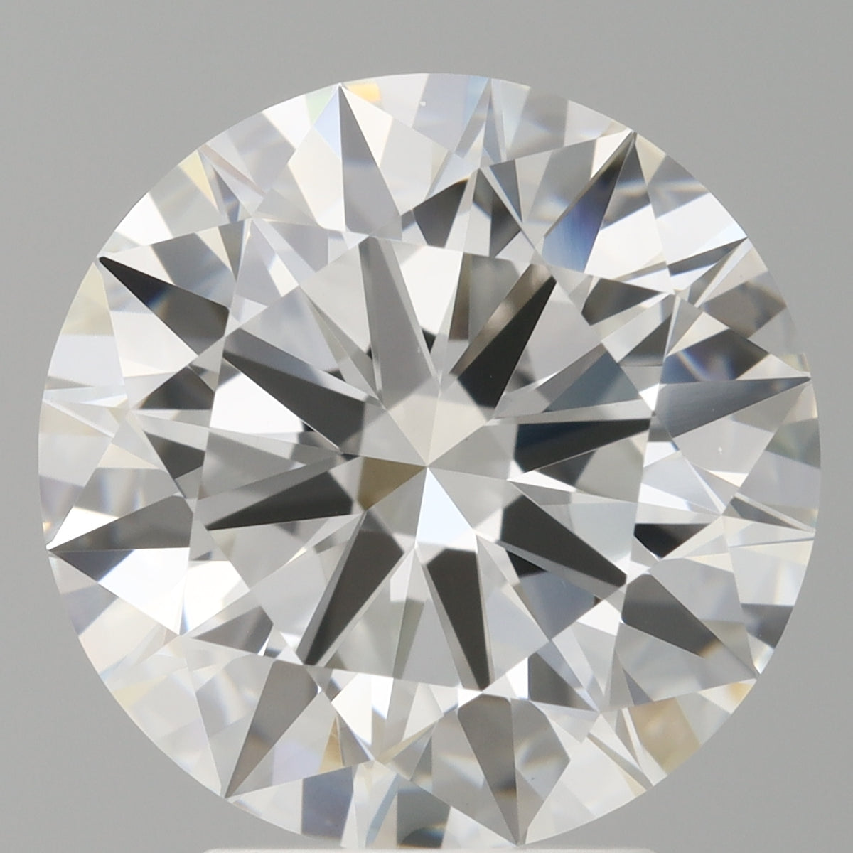 4.02 Carat Round Shaped, Ideal Cut, F Color, VVS2 Clarity, IGI Certified Lab Grown Diamond