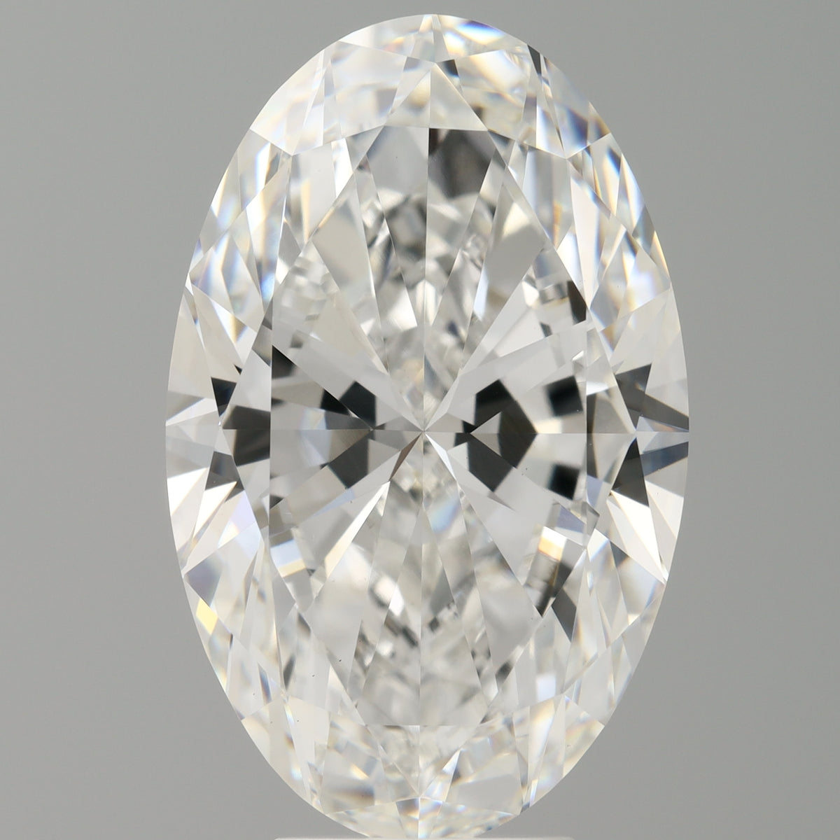 7.00 Carat Oval Shaped, Ideal Cut, E Color, VVS2 Clarity, IGI Certified Lab Grown Diamond