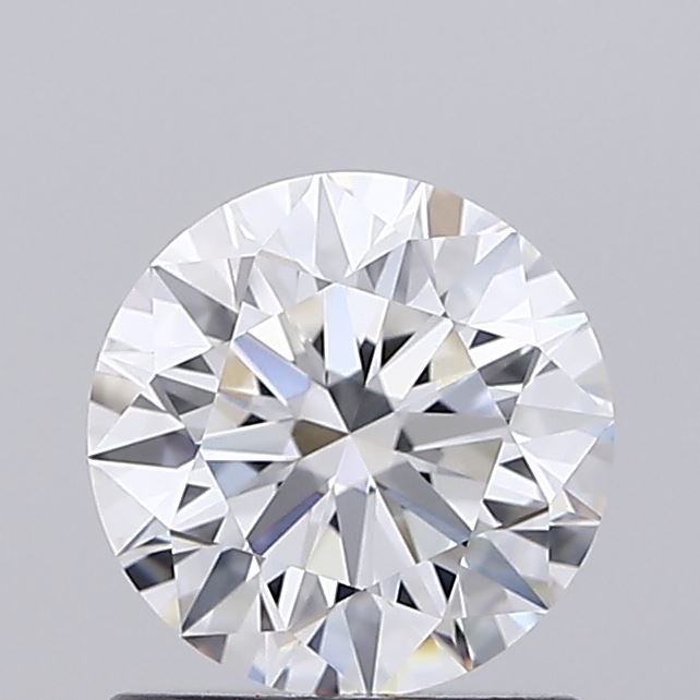 1.08 Carat Round Shaped, Ideal Cut, D Color, VVS2 Clarity, IGI Certified Lab Grown Diamond