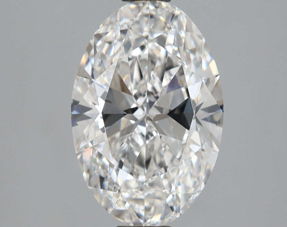2.16 Carat Oval Shaped, Ideal Cut, D Color, VVS1 Clarity, IGI Certified Lab Grown Diamond