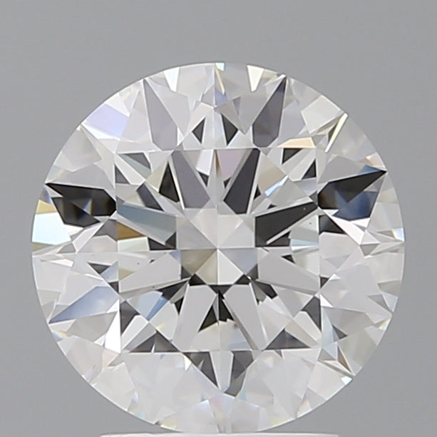 3.08 Carat Round Shaped, Ideal Cut, E Color, VVS2 Clarity, IGI Certified Lab Grown Diamond