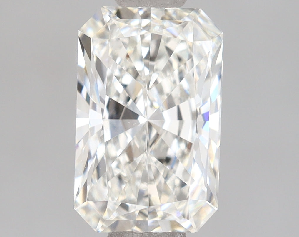 1.50 Carat Radiant Shaped, Excellent Cut, F Color, IF Clarity, IGI Certified Lab Grown Diamond