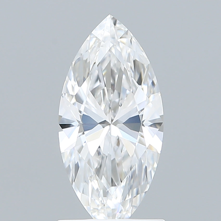1.29 Carat Marquise Shaped, Ideal Cut, E Color, VVS2 Clarity, IGI Certified Lab Grown Diamond