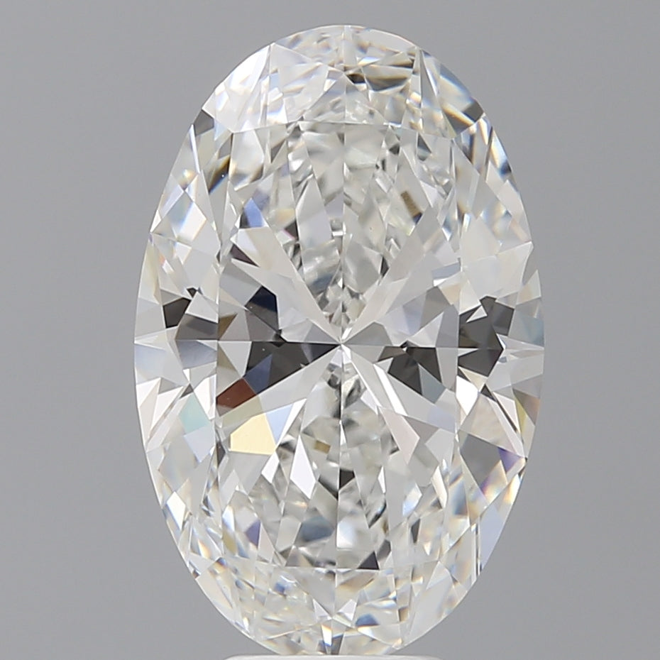 6.58 Carat Oval Shaped, Ideal Cut, E Color, VVS2 Clarity, IGI Certified Lab Grown Diamond