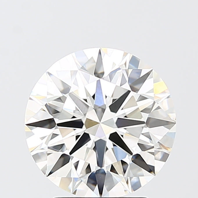 3.01 Carat Round Shaped, Ideal Cut, F Color, VVS2 Clarity, IGI Certified Lab Grown Diamond