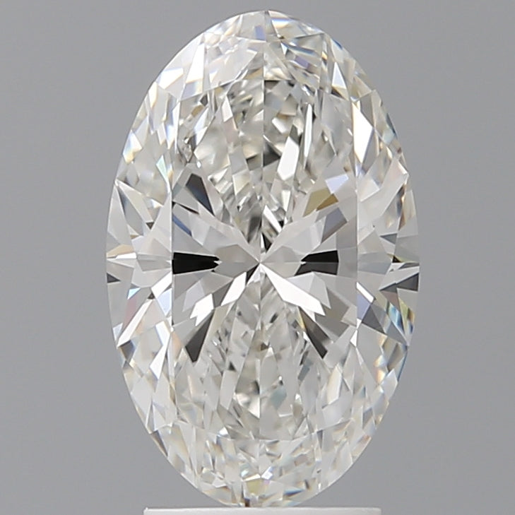 3.03 Carat Oval Shaped, Ideal Cut, F Color, VVS2 Clarity, IGI Certified Lab Grown Diamond
