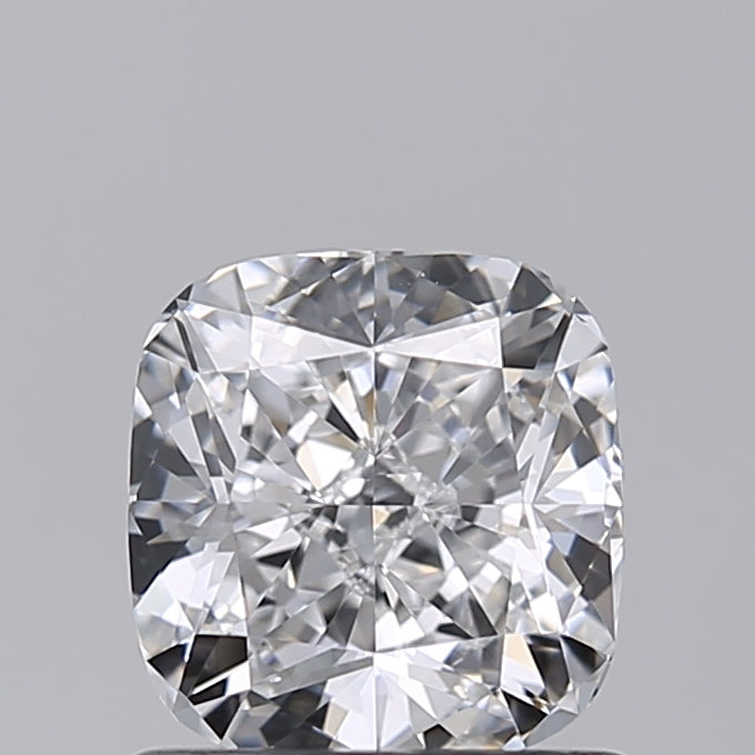 1.01 Carat Cushion Shaped, Ideal Cut, D Color, VVS2 Clarity, IGI Certified Lab Grown Diamond