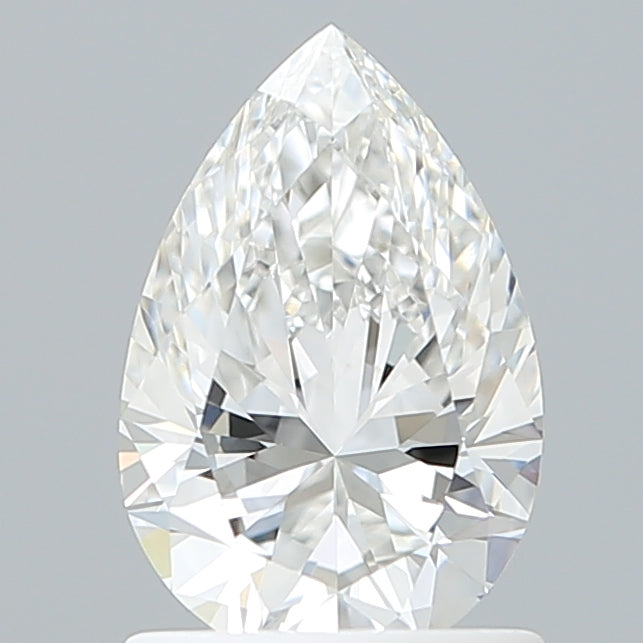 1.09 Carat Pear Shaped, Ideal Cut, E Color, VVS1 Clarity, IGI Certified Lab Grown Diamond