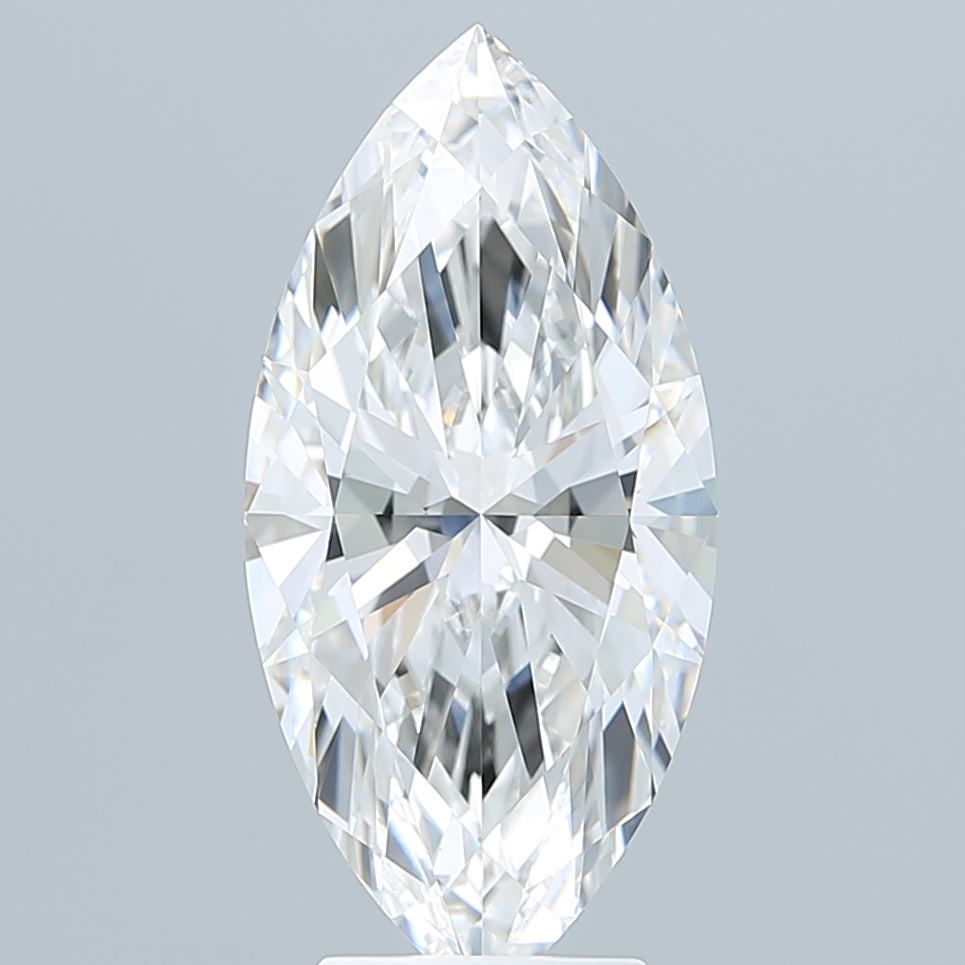 4.10 Carat Marquise Shaped, Ideal Cut, E Color, VS1 Clarity, IGI Certified Lab Grown Diamond