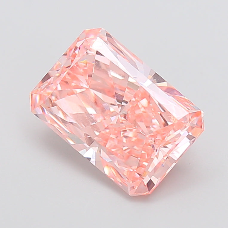 4.15 Carat Radiant Shaped, Very Good Cut, VVS2 Clarity, IGI Certified Lab Grown Diamond