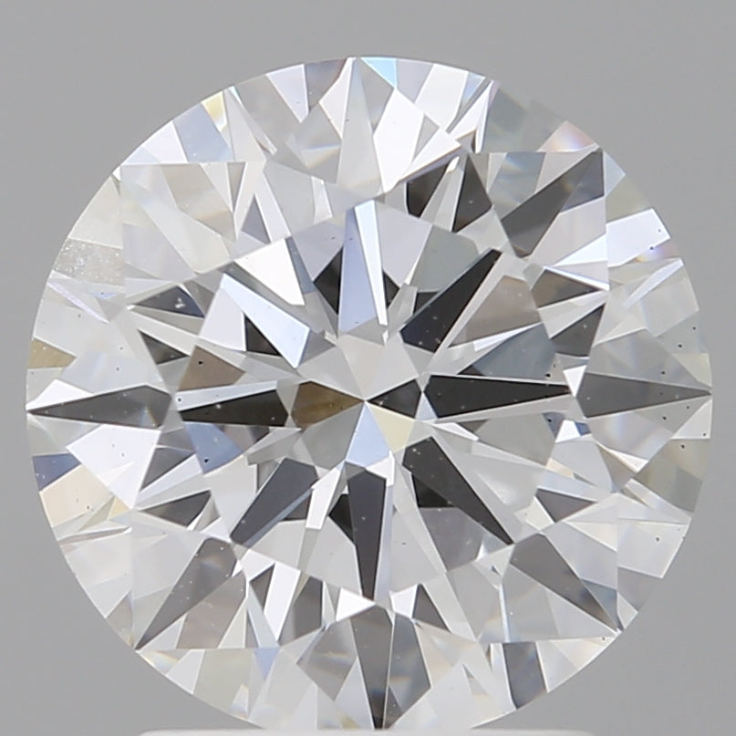 2.59 Carat Round Shaped, Ideal Cut, E Color, VS2 Clarity, IGI Certified Lab Grown Diamond