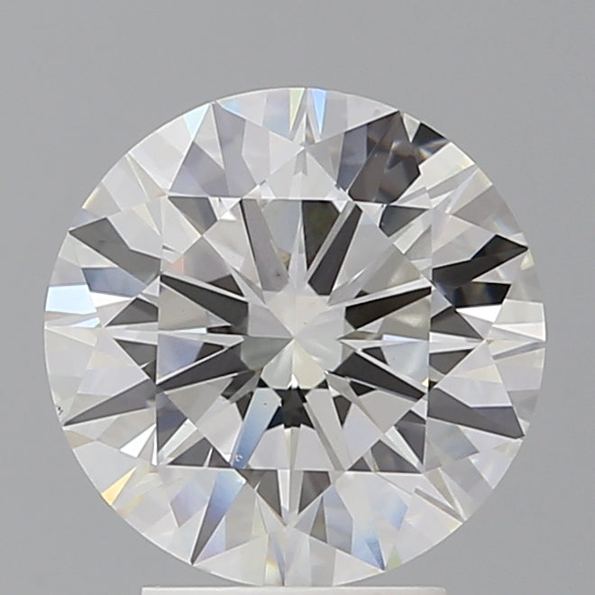 3.50 Carat Round Shaped, Ideal Cut, F Color, VS1 Clarity, IGI Certified Lab Grown Diamond