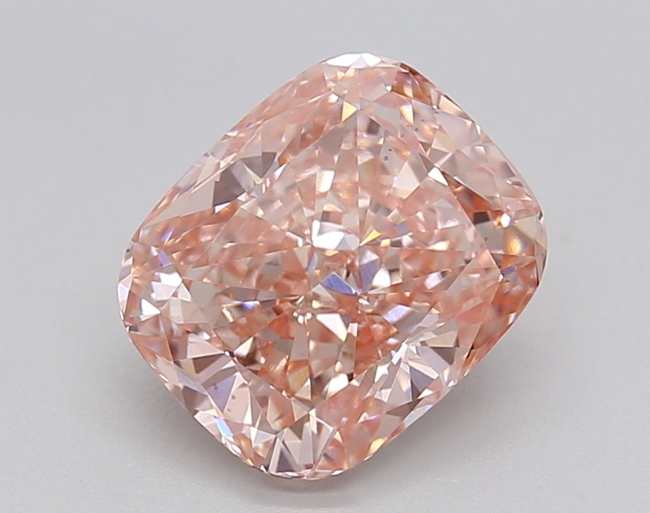 2.54 Carat Elongated Cushion Shaped, Ideal Cut, VS1 Clarity, IGI Certified Lab Grown Diamond