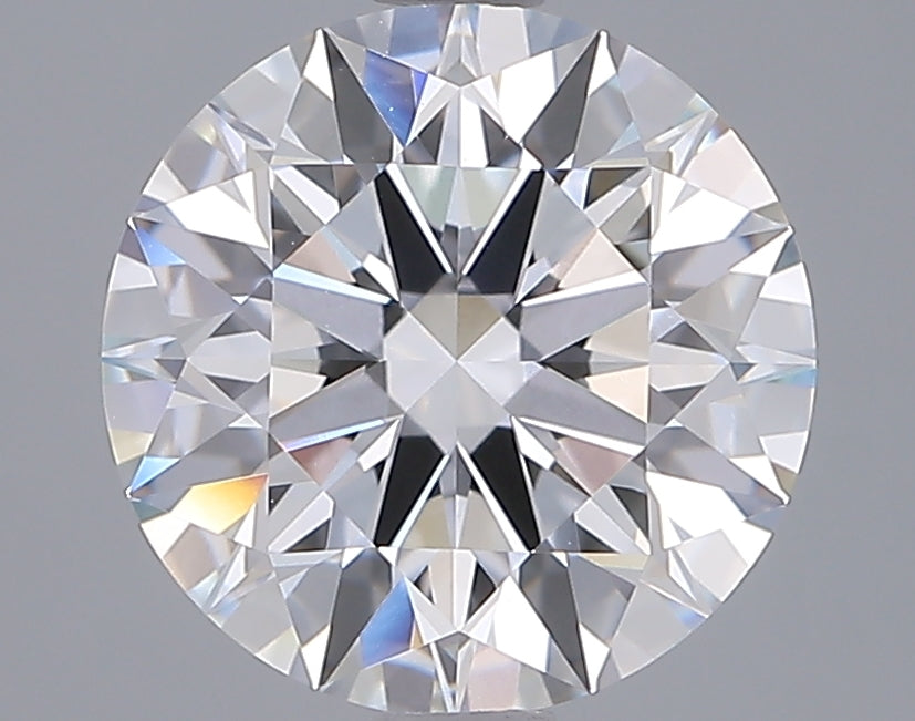 3.03 Carat Round Shaped, Ideal Cut, D Color, VVS2 Clarity, IGI Certified Lab Grown Diamond