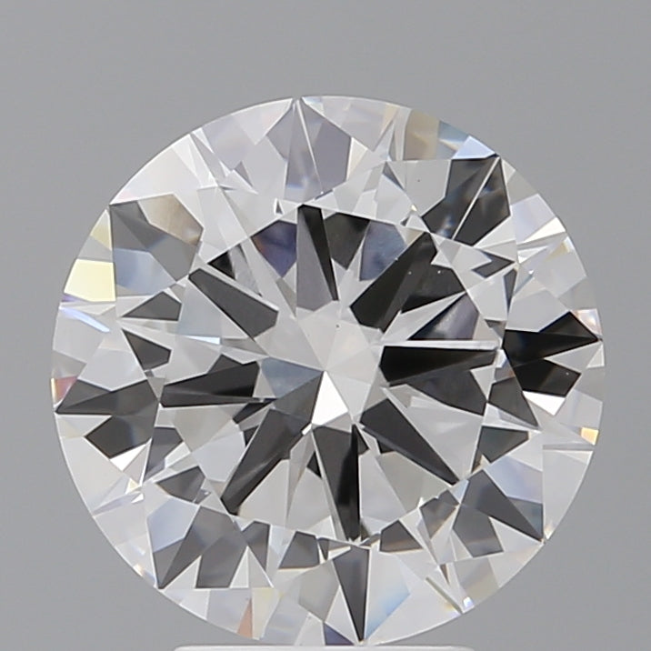4.55 Carat Round Shaped, Excellent Cut, E Color, VVS2 Clarity, IGI Certified Lab Grown Diamond