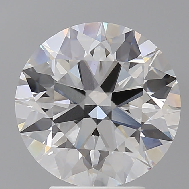 4.02 Carat Round Shaped, Ideal Cut, F Color, VVS2 Clarity, IGI Certified Lab Grown Diamond