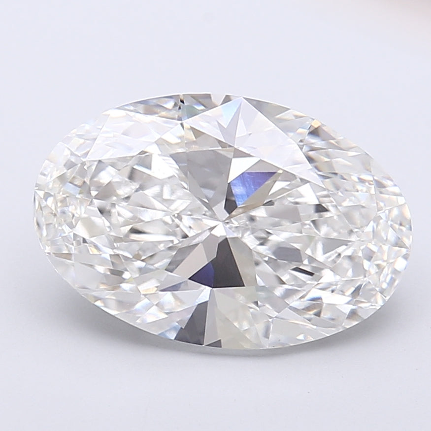 4.52 Carat Oval Shaped, Very Good Cut, E Color, VS1 Clarity, IGI Certified Lab Grown Diamond