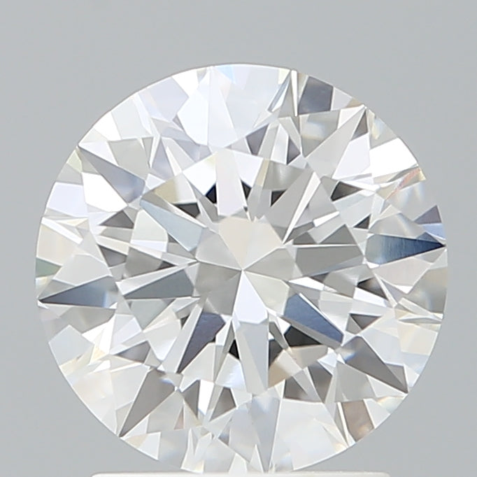2.10 Carat Round Shaped, Ideal Cut, D Color, VVS2 Clarity, IGI Certified Lab Grown Diamond