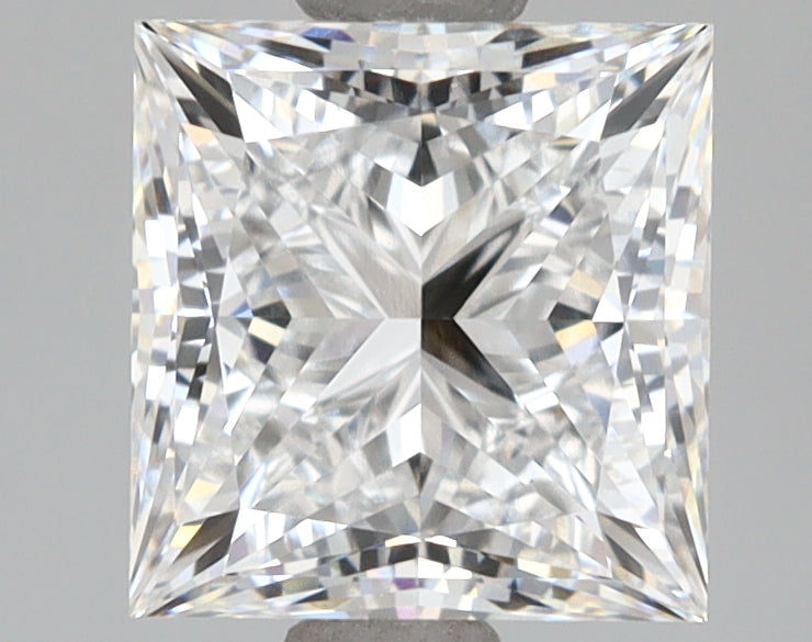 2.56 Carat Princess Shaped, Ideal Cut, D Color, VVS1 Clarity, IGI Certified Lab Grown Diamond