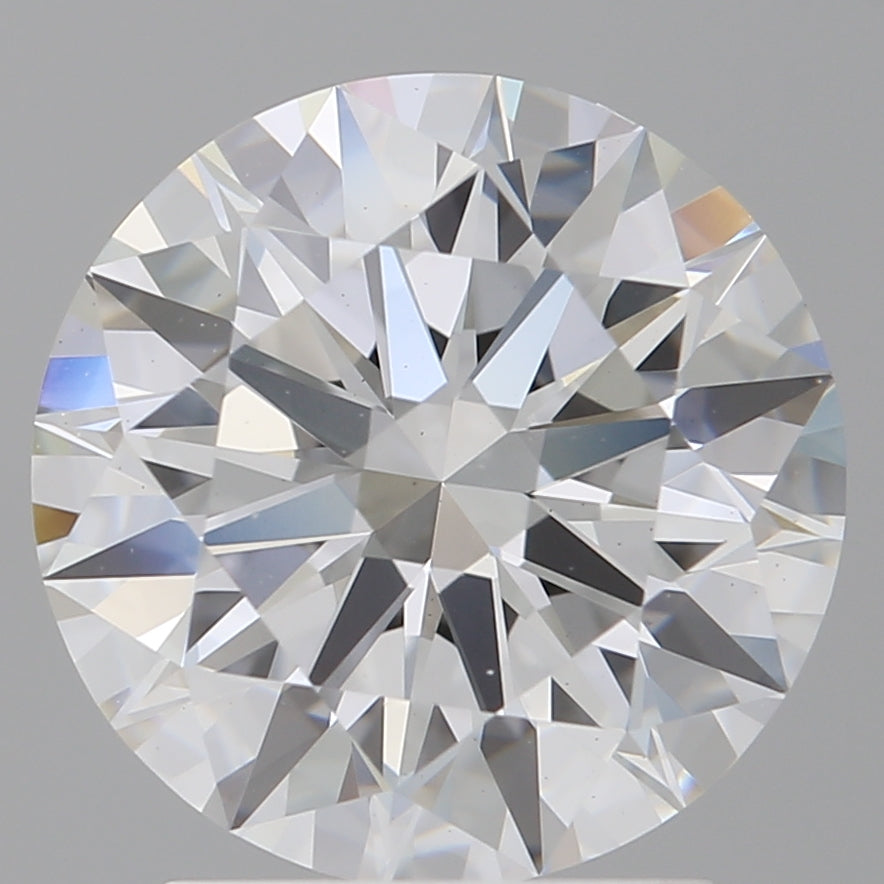 2.59 Carat Round Shaped, Ideal Cut, E Color, VS1 Clarity, IGI Certified Lab Grown Diamond