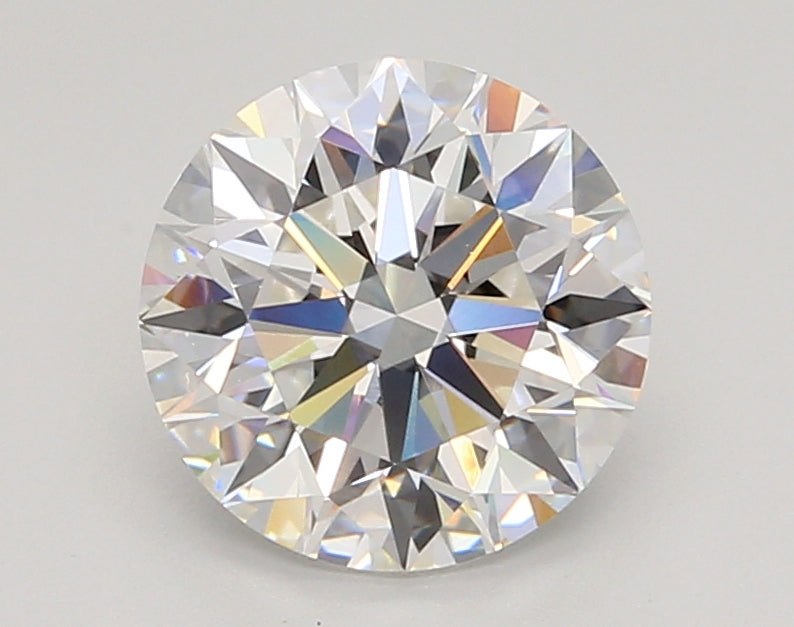 2.47 Carat Round Shaped, Excellent Cut, E Color, VVS2 Clarity, IGI Certified Lab Grown Diamond