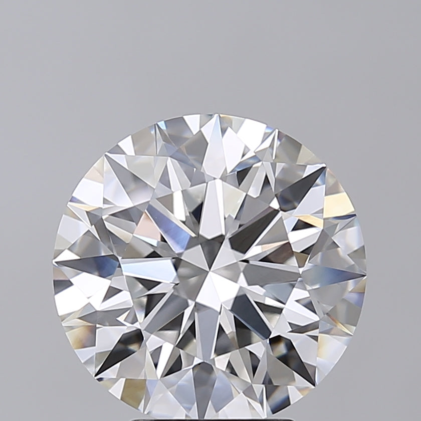 5.09 Carat Round Shaped, Ideal Cut, F Color, VVS1 Clarity, IGI Certified Lab Grown Diamond